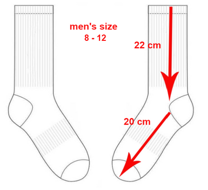 Mid-calf Athletic Sock