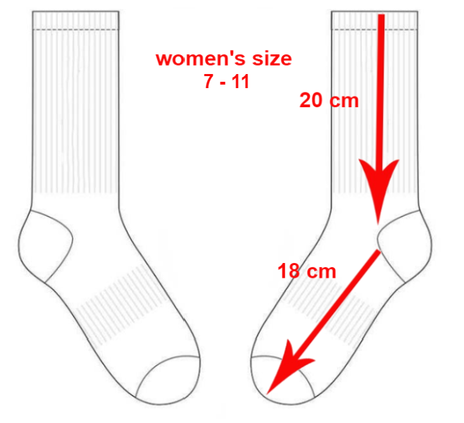 Mid-calf Athletic Sock