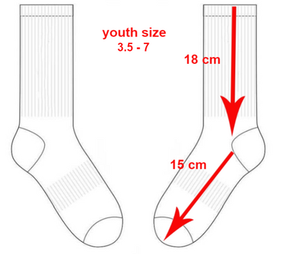 Mid-calf Athletic Sock